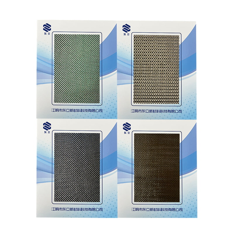 پارچه بافته شده فلزی و پلی استر